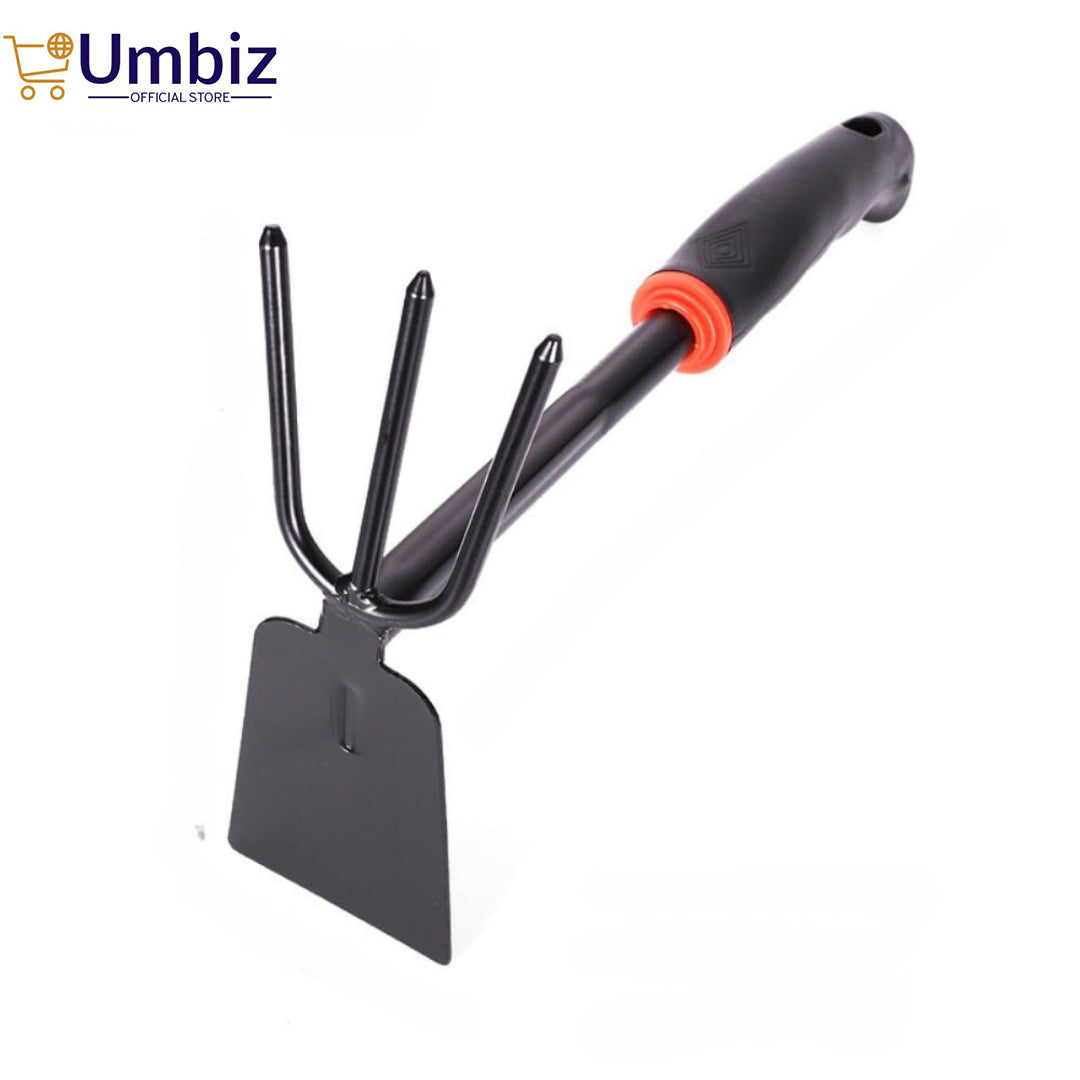 Gardening Tool 2 in 1 Hoe - Dual Use Hoe and Rake Gardening Digging Hoe with Non Slip Handle (Assorted Color) Umbiz