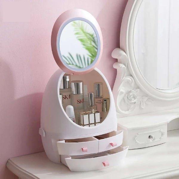 Egg Shaped Cosmetic Organizer
