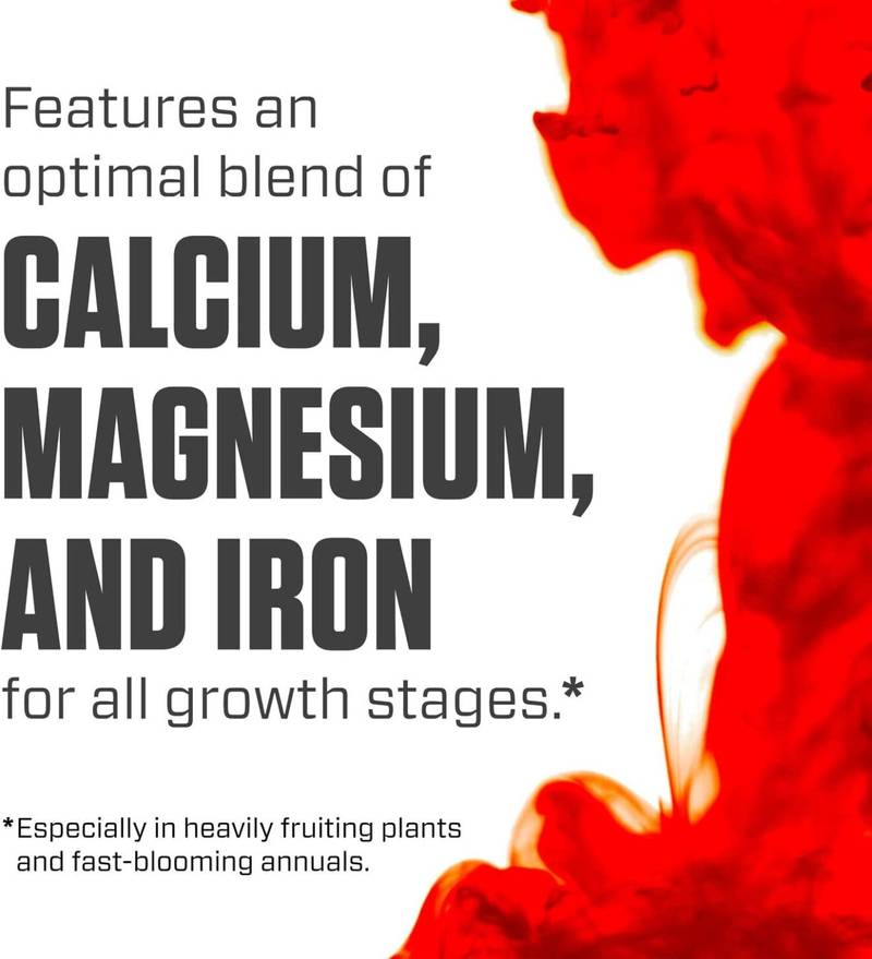 Hydroponics Cal-Mag Plus 1 Quart (USA Imported) A Calcium, Magnesium, And Iron Plant Supplement UMBIZ