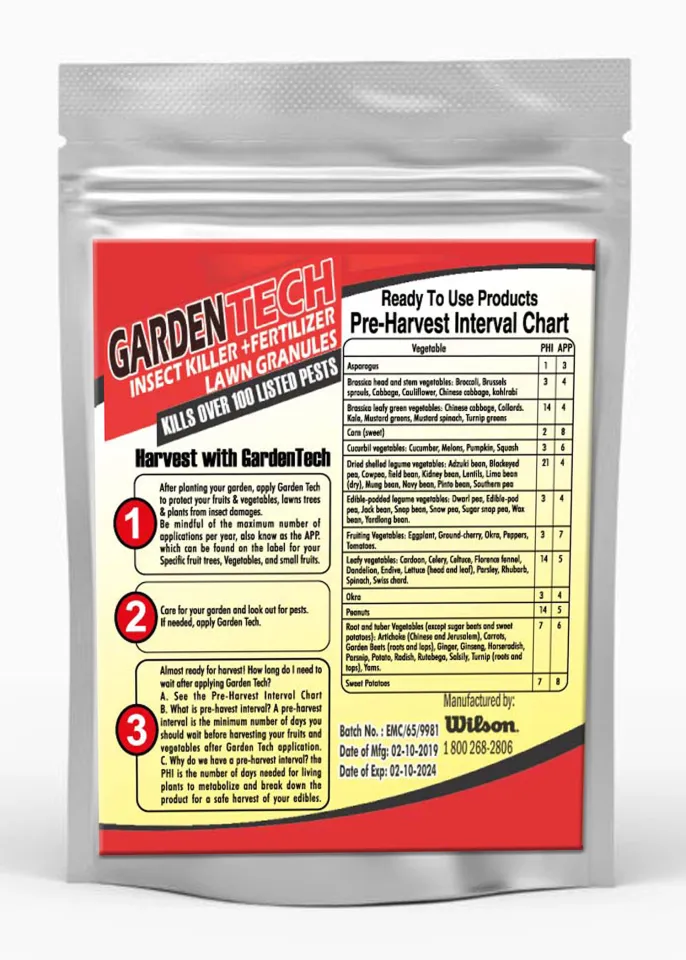 GARDEN TECH GARDERN INSECT ELIMINATOR + FERTILIZER 1.5 KG PACK. FORMULA (USA) GARDEN TECH GARDERN INSECT ELIMINATOR + FERTILIZER 1.5 KG PACK. FORMULA (USA) GARDEN TECH GARDERN INSECT ELIMINATOR + FERTILIZER 1.5 KG PACK. FORMULA (USA) Umbiz