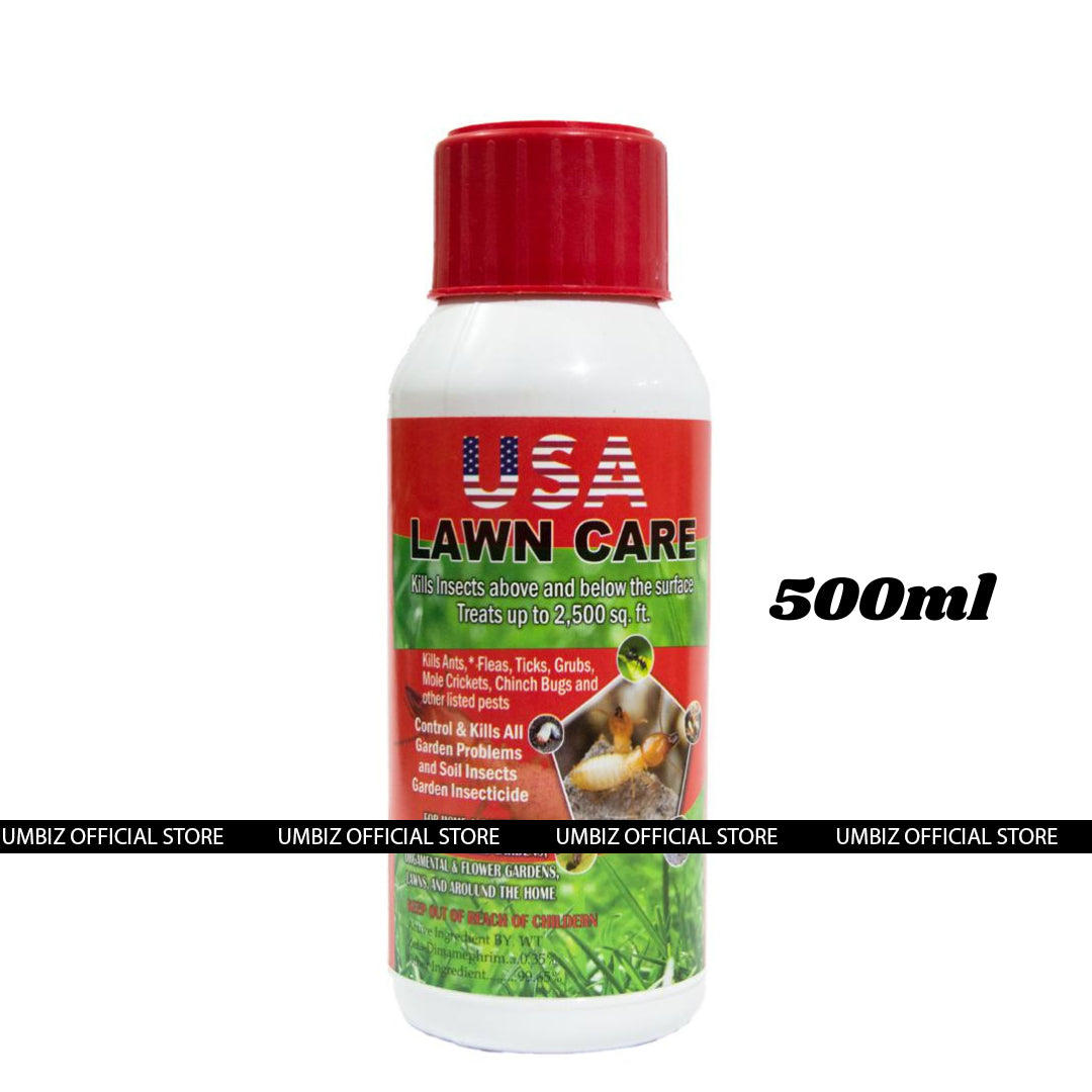 Lawn Care Combo Pack Of 2 - West Land Lawn Feed Snail And Slug Insect Finisher & Lawn And Care Liquid 500ml - (USA Imported) Umbiz