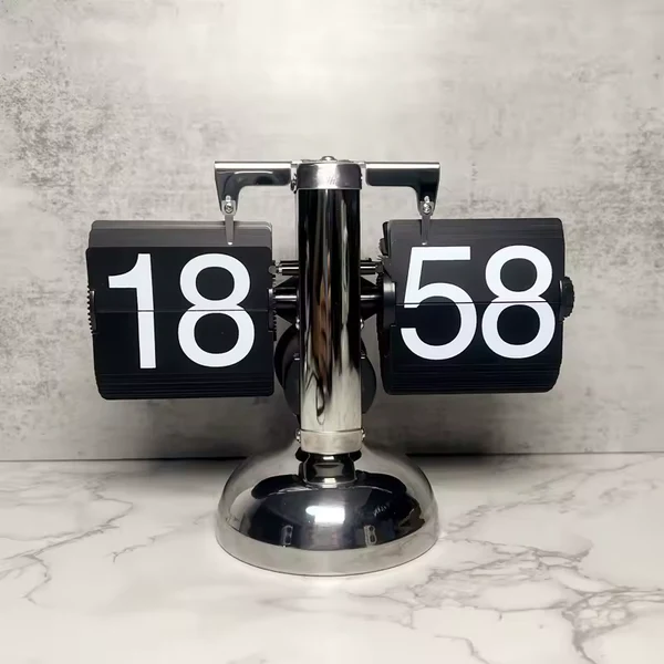 Mechanical Retro Flip Clock | Perfect For Office Use And Corporate Gifting