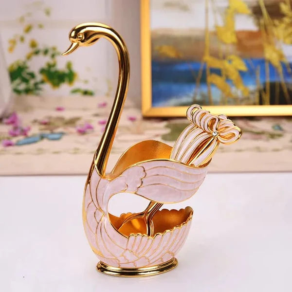 Elegant Swan Figurines – Premium Luxury Home Décor in Pakistan