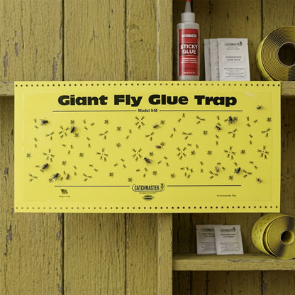Giant Fly Glue Trap with Attractant 2x1ft (USA IMPORTED) Umbiz