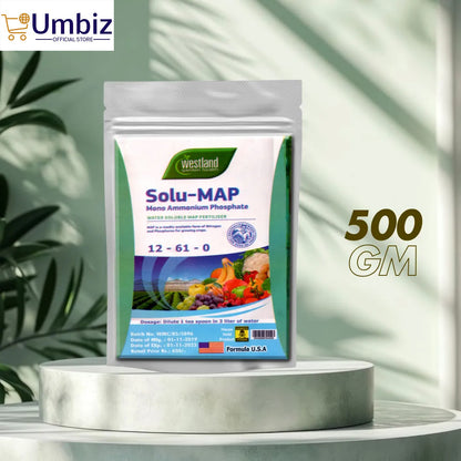 MONO AMMONIUM PHOSPHATE MAP 500 GRAMS PACKET (PLANT FERTILIZER) Umbiz
