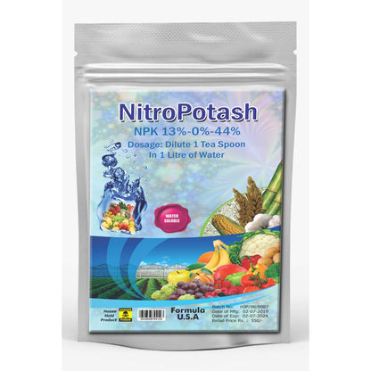 NITRO POTASH 500 GRAMS PACK (Fertilizers and plant nutrients and herbicides) Umbiz