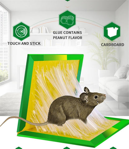 Ultimate Mouse Trapping Bundle - Pack Of 4 Mouse Catching Bundle - Mouse Glue Trap - Effective Rat Killer Glue Mat - Lizards, Snakes & Cockroach killer Glue Mats, Mouse And mice Trap Blanket - Pest Control Solution Umbiz
