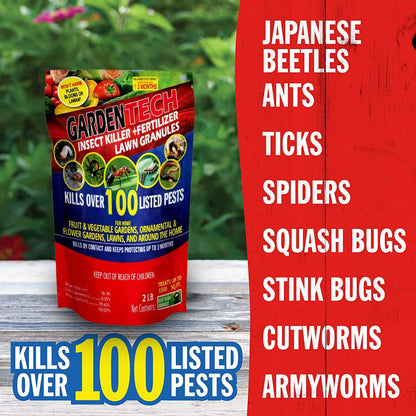 GARDEN TECH GARDERN INSECT ELIMINATOR + FERTILIZER 1.5 KG PACK. FORMULA (USA) GARDEN TECH GARDERN INSECT ELIMINATOR + FERTILIZER 1.5 KG PACK. FORMULA (USA) GARDEN TECH GARDERN INSECT ELIMINATOR + FERTILIZER 1.5 KG PACK. FORMULA (USA) Umbiz