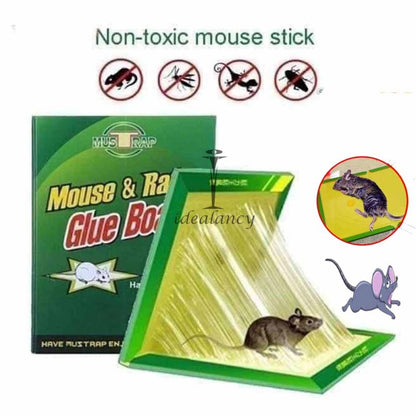 Mouse Glue Trap - Rat Killer Glue Mat - Expert Rat Killer Glue Mat Mouse Book (Pack Of 3 ) Umbiz