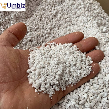 Perlite for Plants – Lightweight Soil Amendment for Improved Drainage, Aeration, and Root Growth | Organic Gardening, Potting Mix, and Hydroponics Essential Umbiz