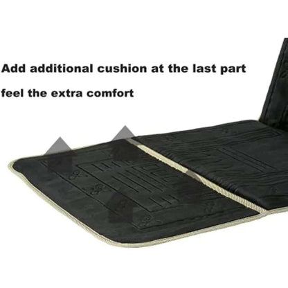 Premium Quality Foldable Musallah Prayer Rug with Back Rest