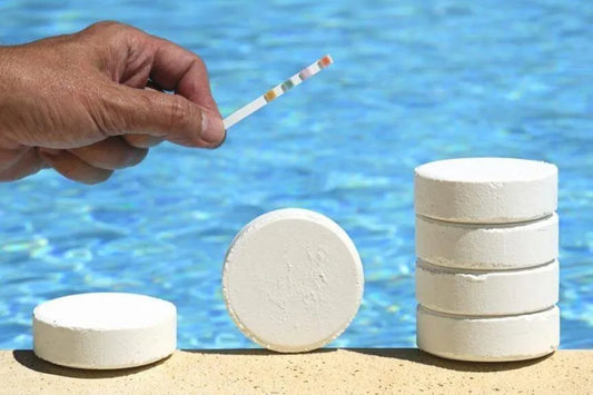 Chlorine Tablets For Swimming Pool Cleaning (Pack Of 5) Multifunction Hot Tub Spa Disinfectant Tablets - Aqua Chlorine Tablets For Water Cleaning Umbiz