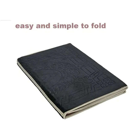 Premium Quality Foldable Musallah Prayer Rug with Back Rest