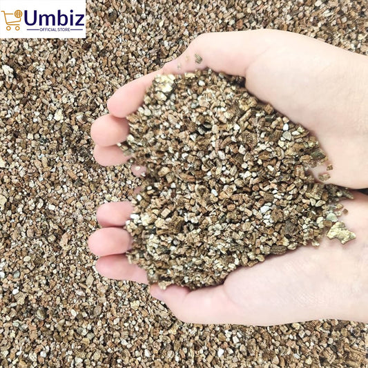 Vermiculite for Plants – Natural Soil Amendment for Improved Aeration, Water Retention, and Root Growth | Organic Gardening, Potting Mix, and Seed Starter Essential Umbiz