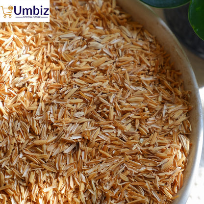 Rice Husk for Plants – Organic Mulching Material, Soil Conditioner, and Plant Growth Booster | Eco-Friendly Gardening Solution for Healthy Plants Umbiz