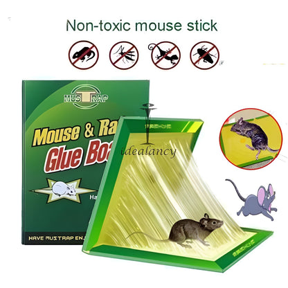 Ultimate Mouse Trapping Bundle - Pack Of 4 Mouse Catching Bundle - Mouse Glue Trap - Effective Rat Killer Glue Mat - Lizards, Snakes & Cockroach killer Glue Mats, Mouse And mice Trap Blanket - Pest Control Solution Umbiz