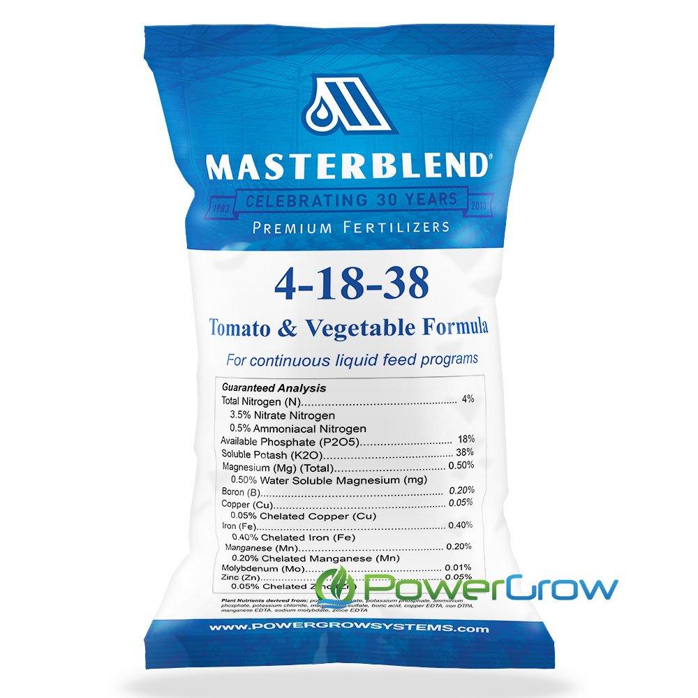 MASTERBLEND HYDROPONICS FERTILIZER 4-18-38 (IMPORTED USA) 250 GRAMS PACK Umbiz