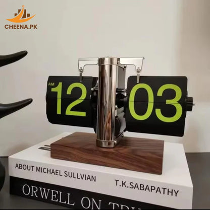 Mechanical Retro Flip Clock | Perfect For Office Use And Corporate Gifting