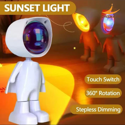 Sunset Lamp Rechargeable Smart Lighting & Trendy Home Gadgets