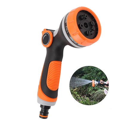 Heavy Duty Garden Hose Sprayer Nozzle - Water Hose Nozzle with 8 Different Spray Patterns, High Pressure Hose Spray Nozzle for Watering Plant & Lawn, Washing Car & Pet - Water Pressure Pump Umbiz