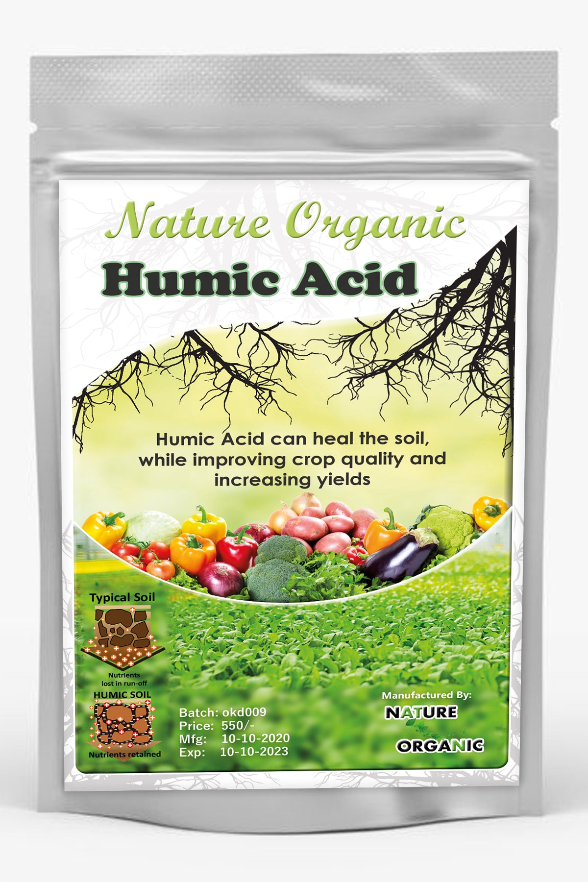 Humic Acid Structure,6-23-1 200 Grams(Best Quality) Umbiz