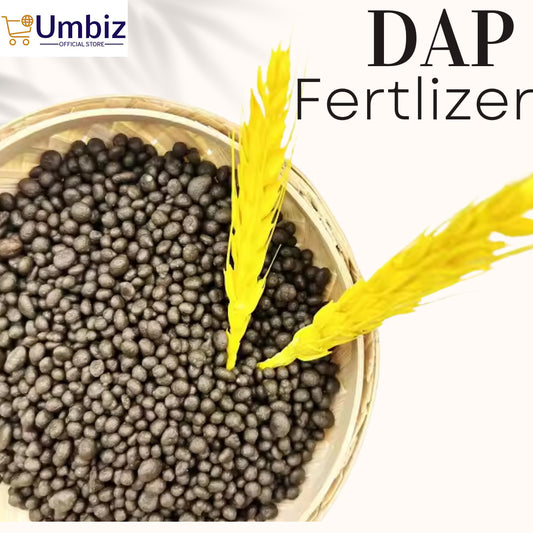 DAP Fertilizer 2 Kg Pack – High-Quality Water-Soluble Diammonium Phosphate (18-46-0) for Vegetables, Fruits, Corn, Wheat & Rice  Fast-Acting Balanced Nutrients for Strong Roots,Rapid Leaf & Fruit Growth – Multi-Purpose Nitrogen & Phosphorus Booster UMBIZ