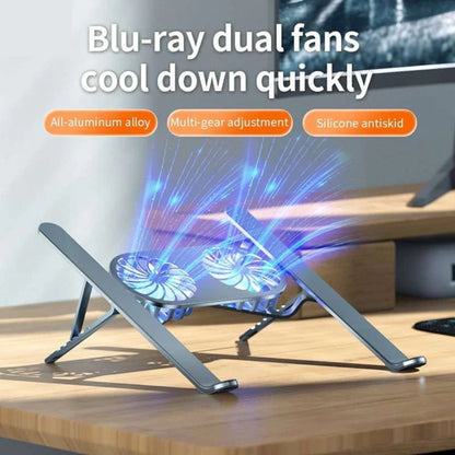 Premium laptop cooling stand + FREE Gaming Mat (Large size)