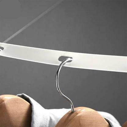 Mounted Retractable Clothes Drying Rack in Pakistan – Space-Saving Laundry Hanger