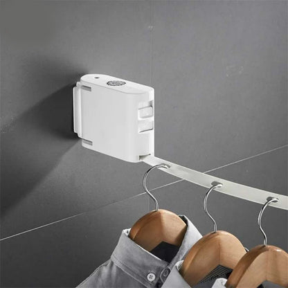 Mounted Retractable Clothes Drying Rack in Pakistan – Space-Saving Laundry Hanger