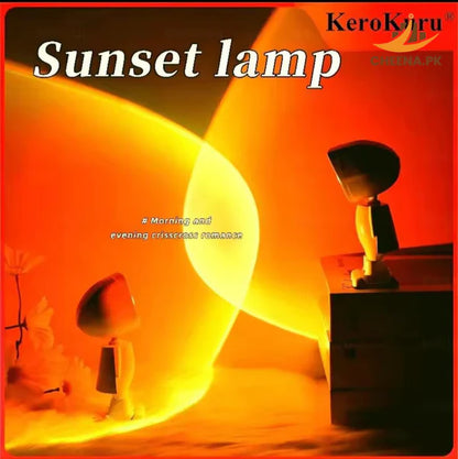 Sunset Lamp Rechargeable Smart Lighting & Trendy Home Gadgets