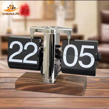 Mechanical Retro Flip Clock | Perfect For Office Use And Corporate Gifting