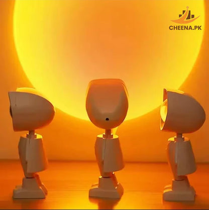 Sunset Lamp Rechargeable Smart Lighting & Trendy Home Gadgets
