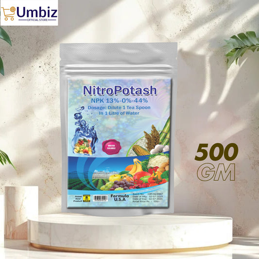 NITRO POTASH 500 GRAMS PACK (Fertilizers and plant nutrients and herbicides) Umbiz
