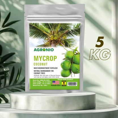 Agronio Mycrop Coconut Food Fertilizer (1&5kg) – Boost Growth, Higher Yield, Organic Nutrition Umbiz