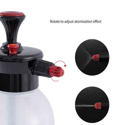 2 Litre White Transparent (Heavy Duty) Pressure Pump Water Sprayers – Pressure Spray Bottle – Handheld Garden Sprayer – Garden Watering Sprayer – Gardening Spray Pump Tool UMBIZ