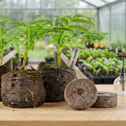 Peat Pellets Indoor Seed Starter (USA IMPORTED) PACK OF 5 UMBIZ