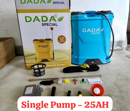 DADA Special Single Pump Battery Sprayer – 25Ah Heavy-Duty Agricultural & Garden Sprayer