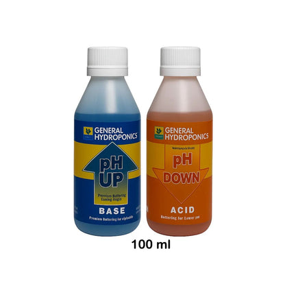 Original PH up PH down kit General Hydroponics (USA IMPORTED GUARANTEED) 100ml each bottle Umbiz