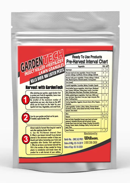 GARDEN TECH GARDERN INSECT ELIMINATOR + FERTILIZER 1.5 KG PACK. FORMULA (USA) GARDEN TECH GARDERN INSECT ELIMINATOR + FERTILIZER 1.5 KG PACK. FORMULA (USA) GARDEN TECH GARDERN INSECT ELIMINATOR + FERTILIZER 1.5 KG PACK. FORMULA (USA) Umbiz