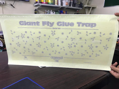 Giant Fly Glue Trap with Attractant 2x1ft (USA IMPORTED) Umbiz