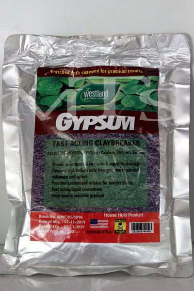 Gypsum Fertilizer For Plants - Gypsum Powder For Gardening (Imported Italy) 1 KG Pack Umbiz