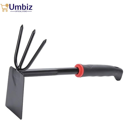 Gardening Tool 2 in 1 Hoe - Dual Use Hoe and Rake Gardening Digging Hoe with Non Slip Handle (Assorted Color) Umbiz