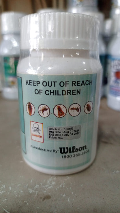 SSV Dusting Powder - Highly Effective Cockroach Killer and Crawling Insects Killer for Indoor and Outdoor Use, Imported from Holland