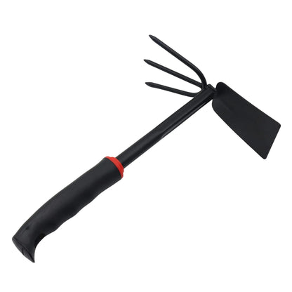 Gardening Tool 2 in 1 Hoe - Dual Use Hoe and Rake Gardening Digging Hoe with Non Slip Handle (Assorted Color) Umbiz