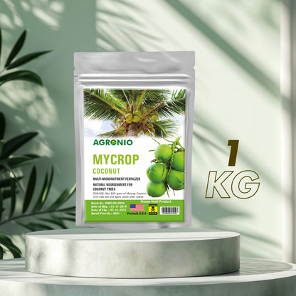 Agronio Mycrop Coconut Food Fertilizer (1&5kg) – Boost Growth, Higher Yield, Organic Nutrition Umbiz