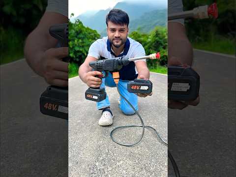 Portable Electric Car Washer Kit (48V Li-Ion Battery) – High Pressure Cleaning Machine