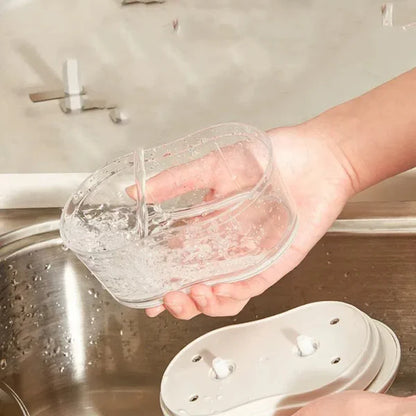 Manual Vegetable Chopper & Food Processor - Multi Blade Cutter for Kitchen