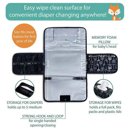 Portable Baby Diaper Changing Mat