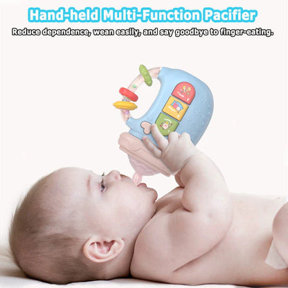 Bottle Toy with Illuminated teether – Light-Up Sound & Music Educational Toy for Babies