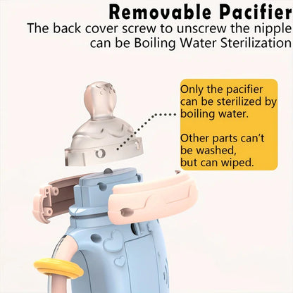 Bottle Toy with Illuminated teether – Light-Up Sound & Music Educational Toy for Babies